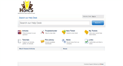 Desktop Screenshot of hop.h2desk.com