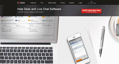 Desktop Screenshot of h2desk.com